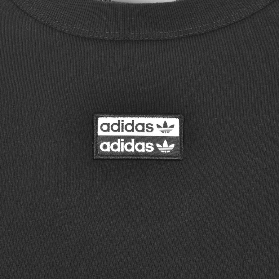 Alternative Image for Productadidas Originals Long Sleeve T Shirt Black3